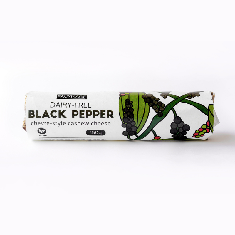 Fauxmage Black Pepper Chevre - 120g