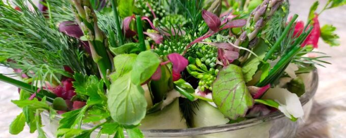 Salad Bouquet